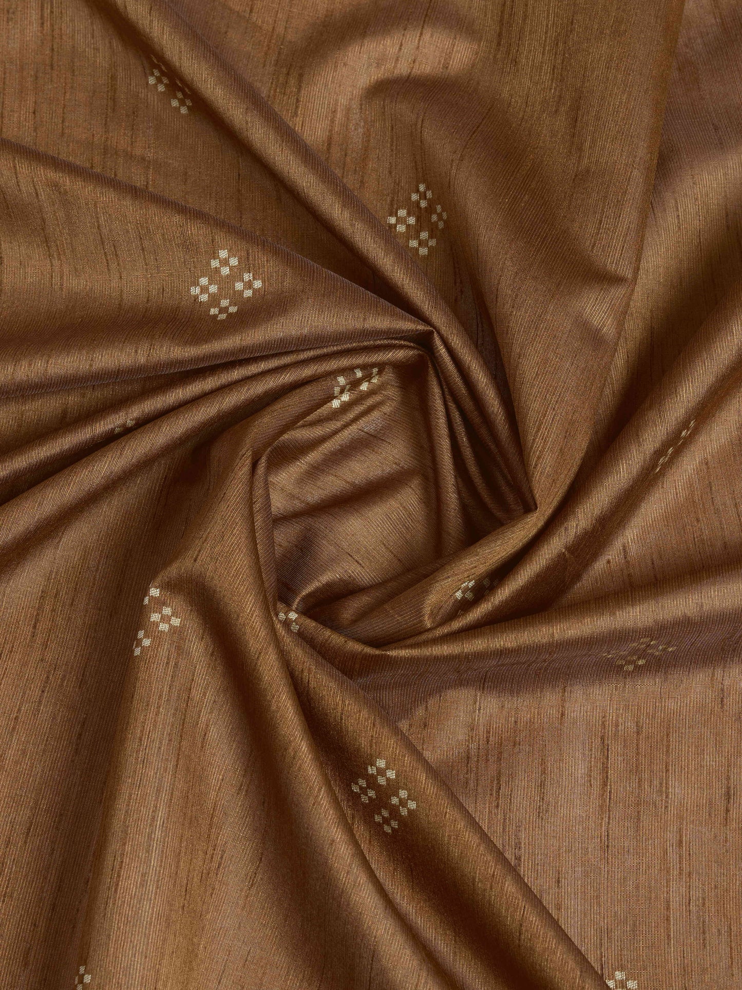 Handloom Silk Printed Designer Saree – Mustard