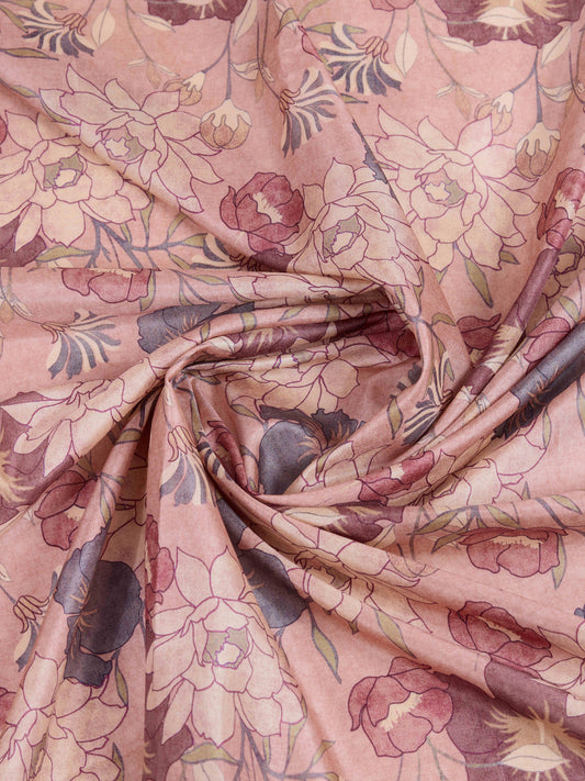 Tussar Silk Printed Saree – Gajari1