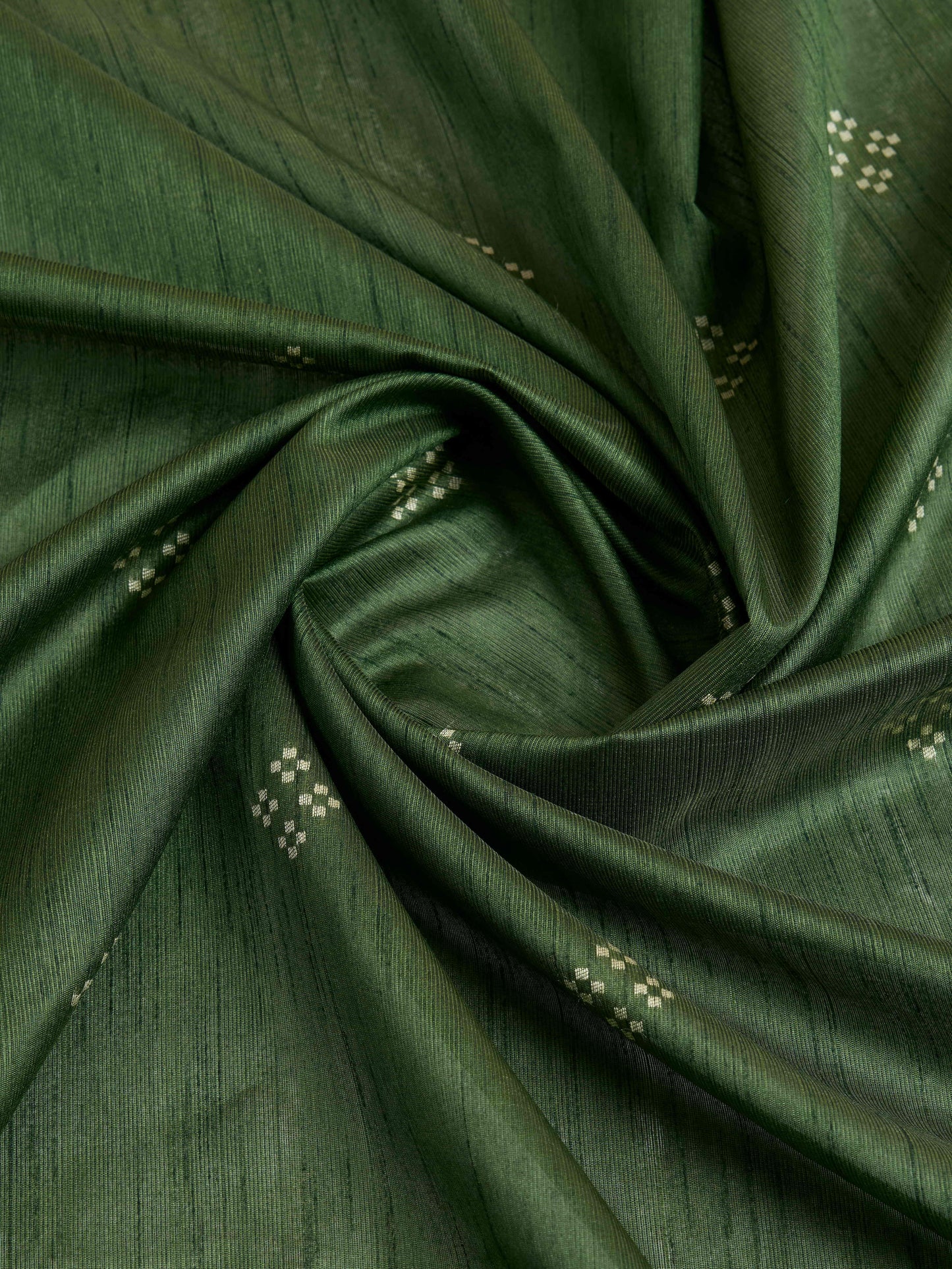 Handloom Silk Printed Designer Saree – Green